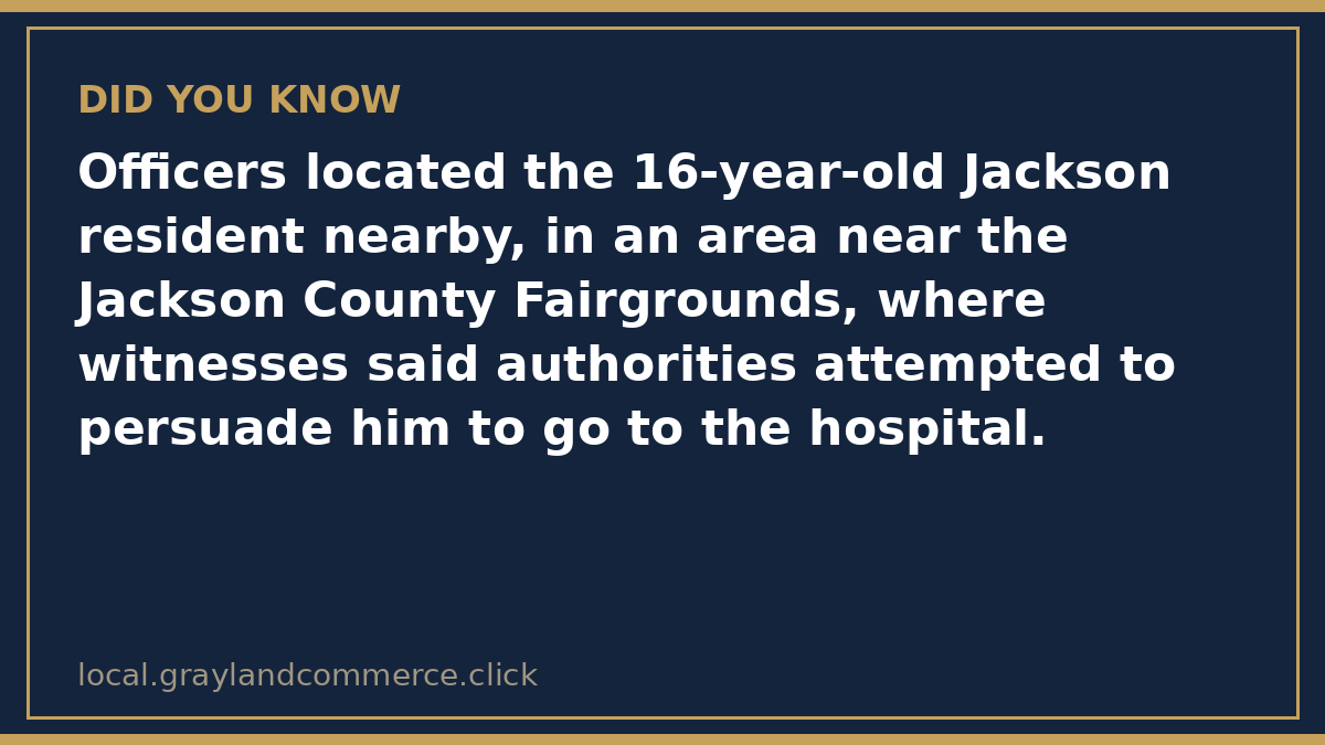 Fact card: police stated the teenager produced a handgun and fled, and officers fired during the pursuit